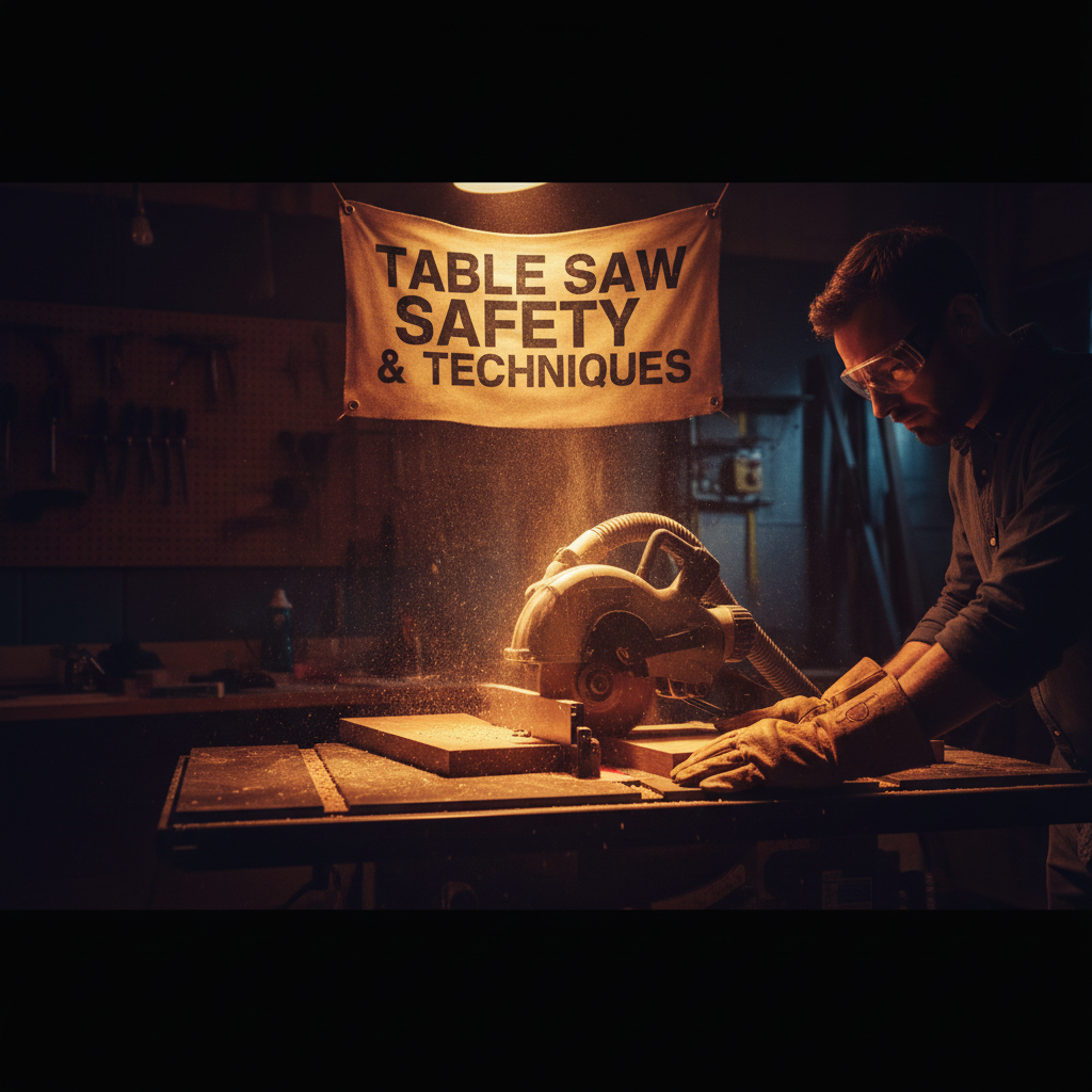 Table Saw Safety & Techniques