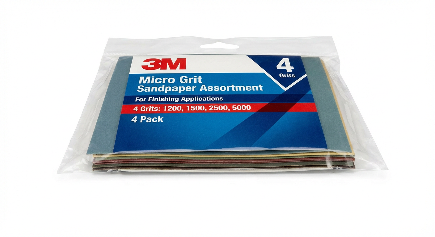 3M Micro Grit Sandpaper Assortment