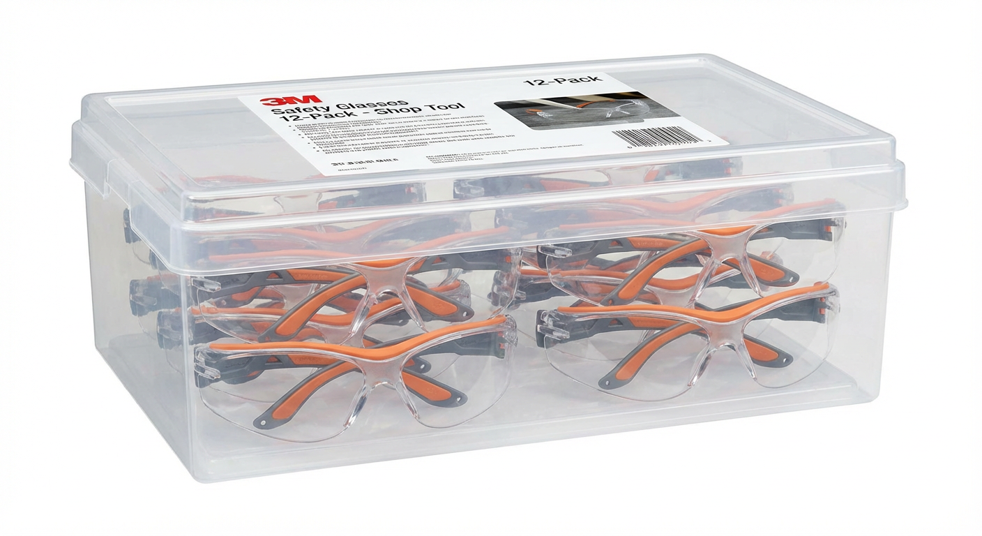 3M Safety Glasses 12-Pack