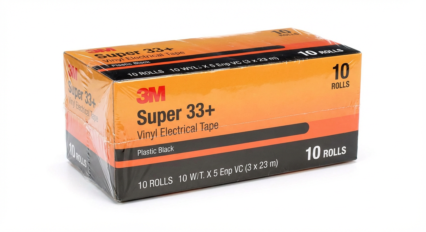 3M Super 33+ Electrical Tape 10-Pack
