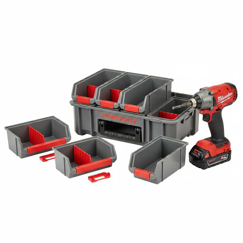 48-22-8432 For Milwaukee PACKOUT Deep Organizer