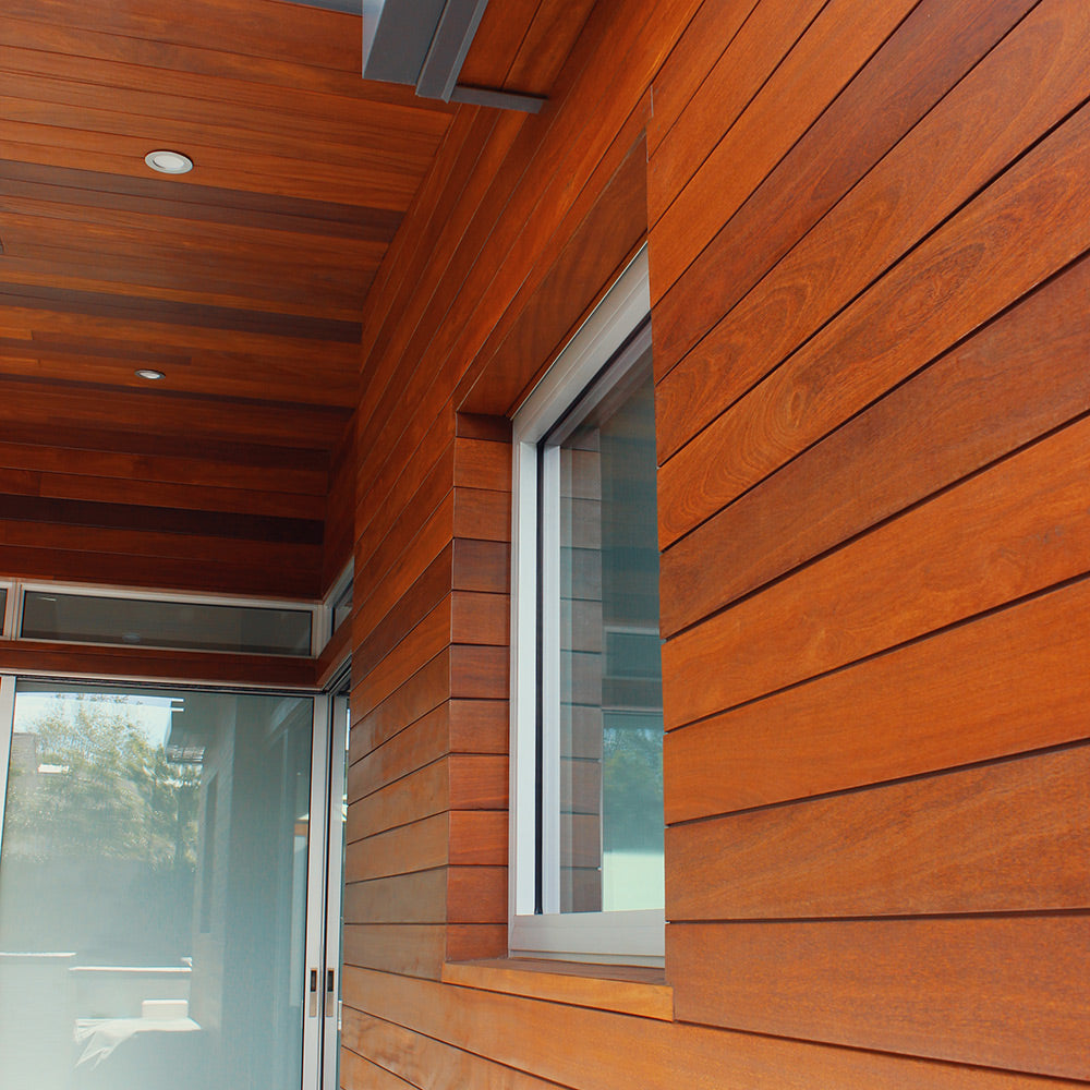 Cumaru Rain Screen Cladding 1x4