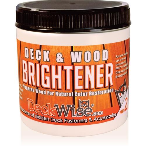 Hardwood Deck Brightener