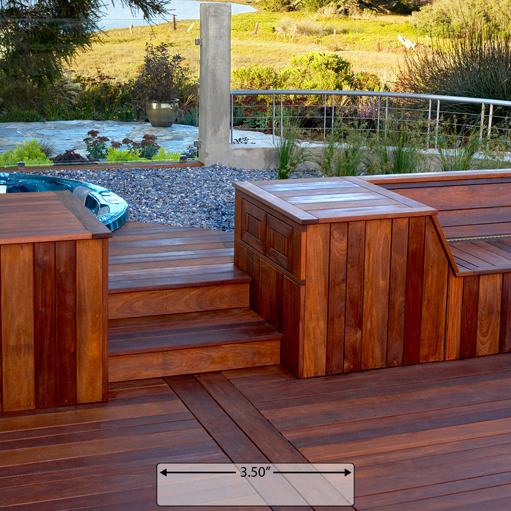 Ipe Decking 1x4 Standard