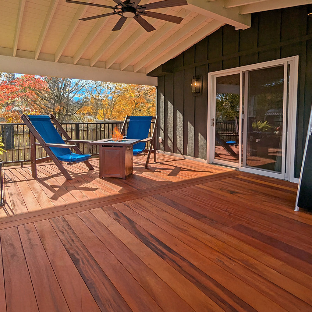 Tigerwood Siding 1x6 T&G