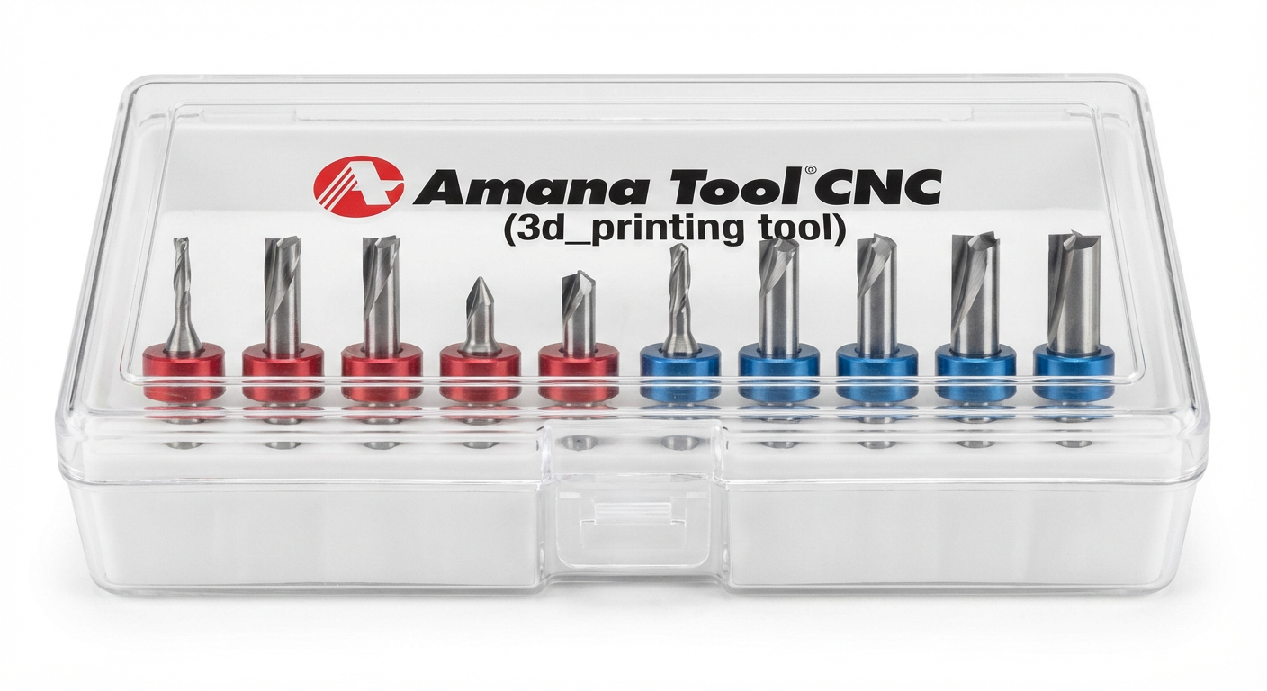 Amana CNC Router Bits Set