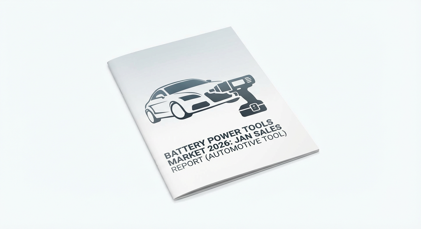 Battery Power Tools Market 2026: Jan Sales Report