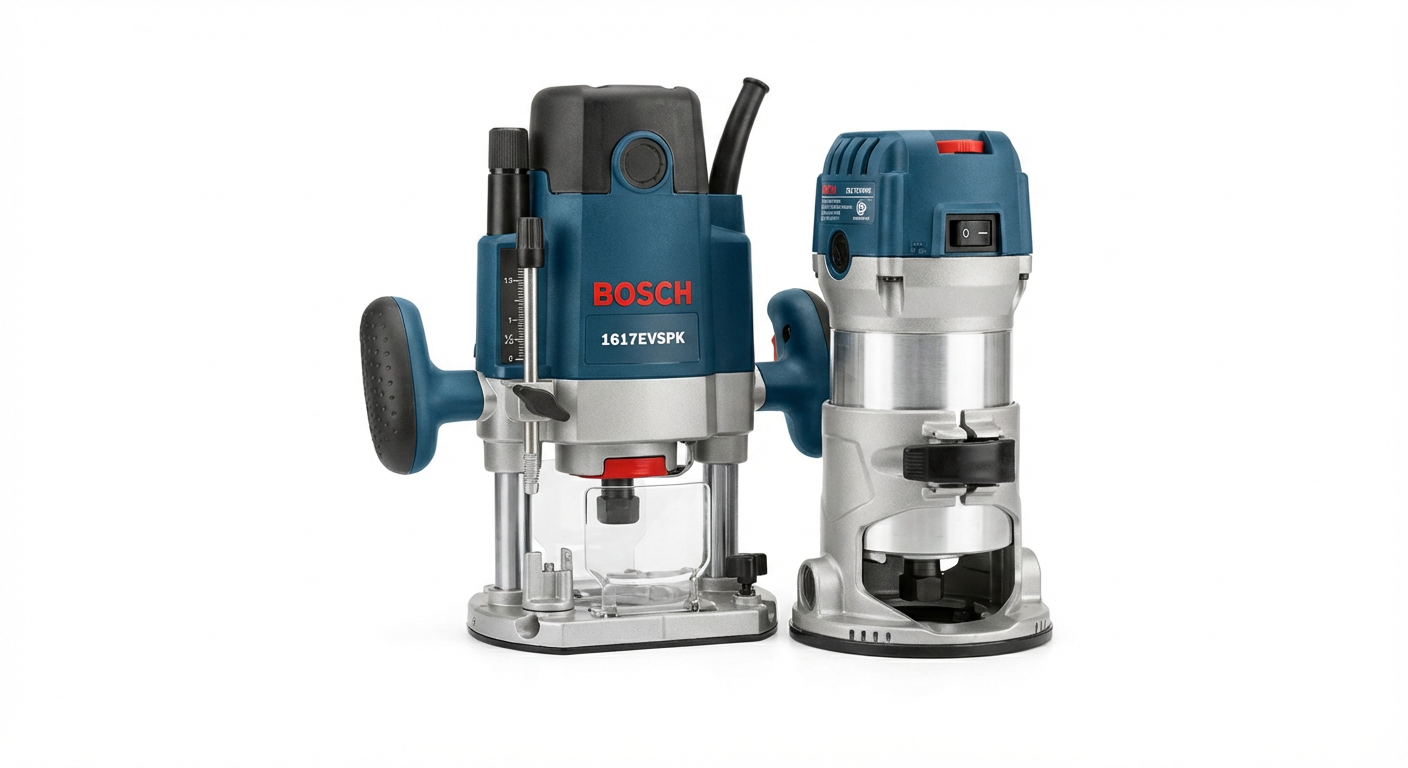 Bosch 1617EVSPK Plunge Router Kit