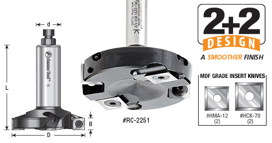 CNC Spoilboard Surfacing Bit