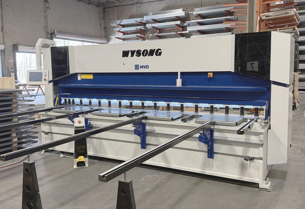 Direct Metals adds 13-ft. shear - The Fabricator