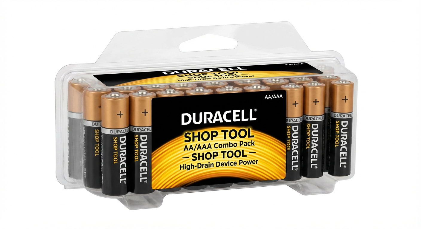 Duracell AA/AAA Battery Combo Pack