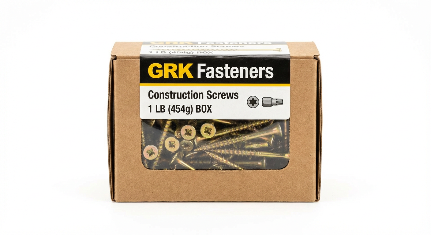 GRK Construction Screws 1lb Box