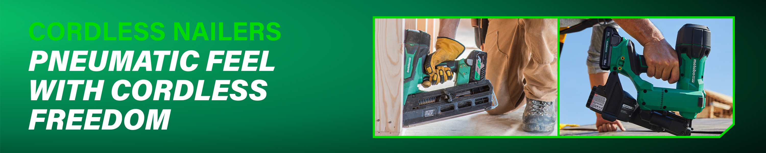Metabo HPT Cordless Nailers