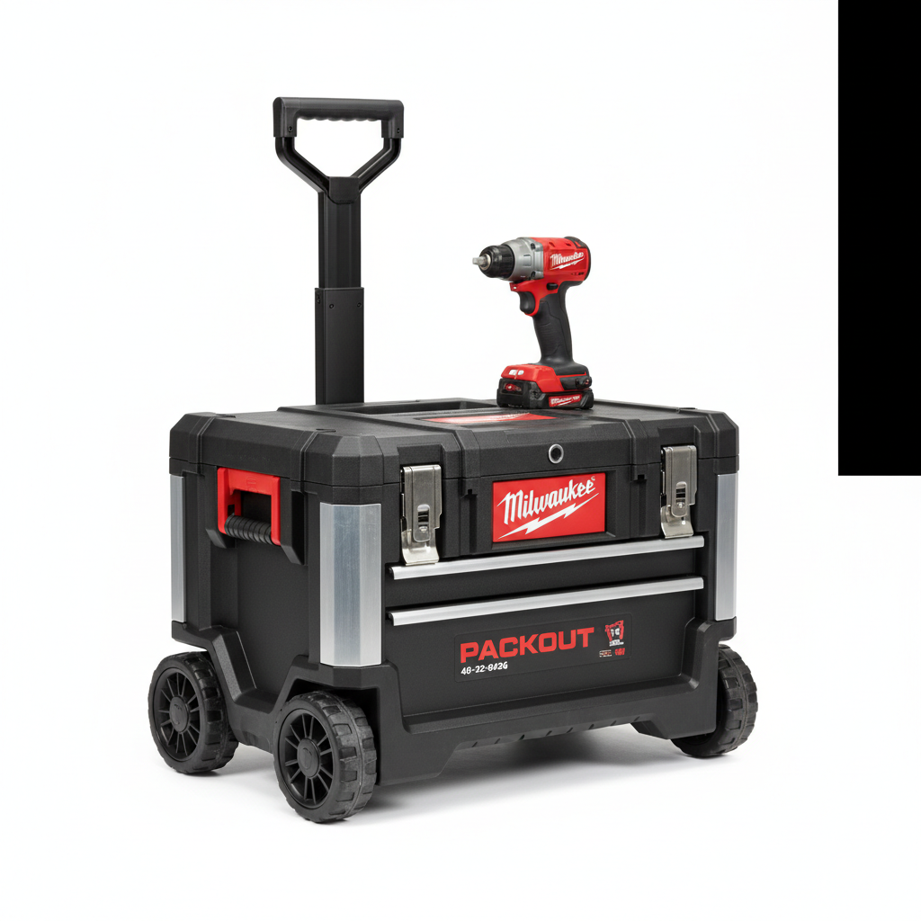 Milwaukee 48-22-8426 Packout, 22", Rolling Tool Box