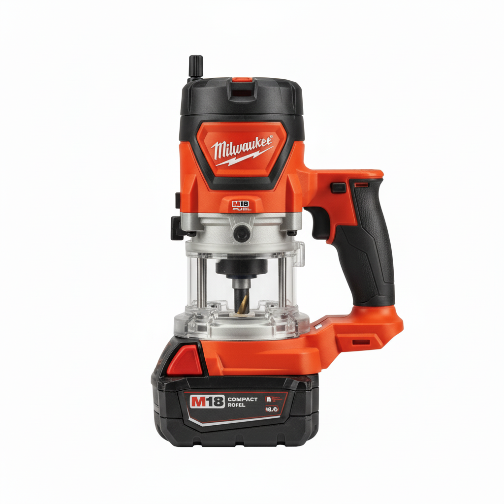 Milwaukee's Cordless Compact Router, 18.0 Voltage