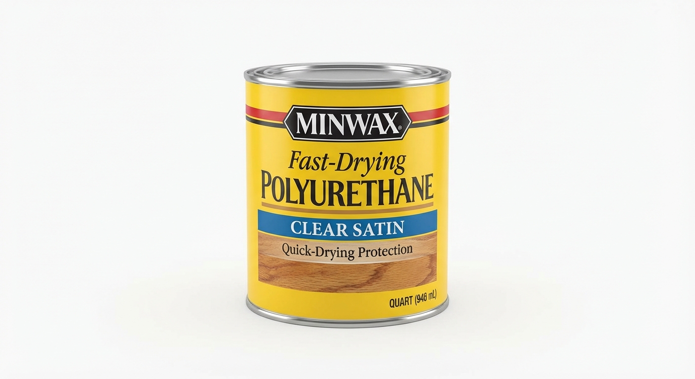 Minwax Fast-Drying Polyurethane Quart