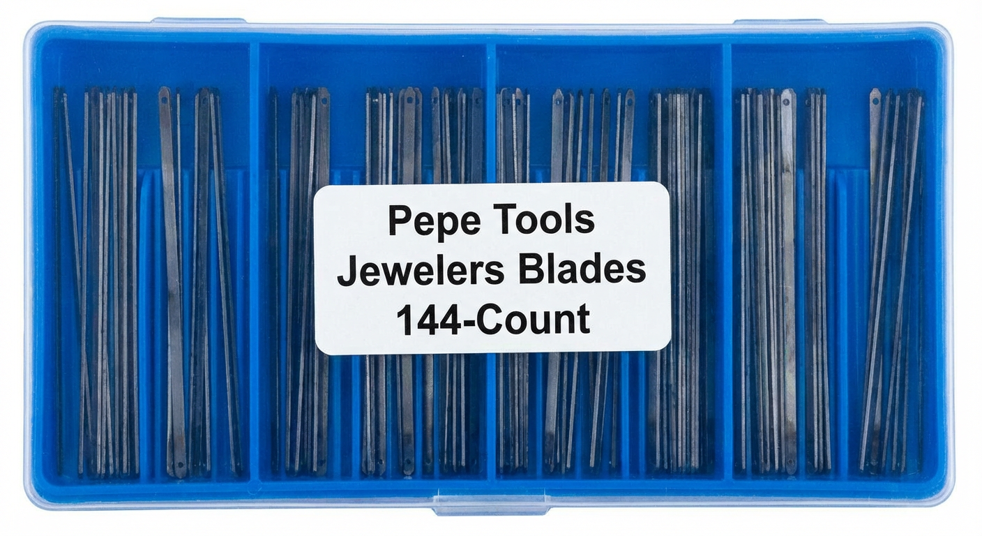 Pepe Tools Jewelers Blades 144-Count