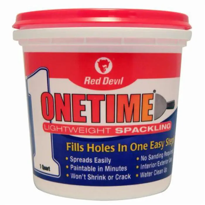 Red Devil Spackling Paste