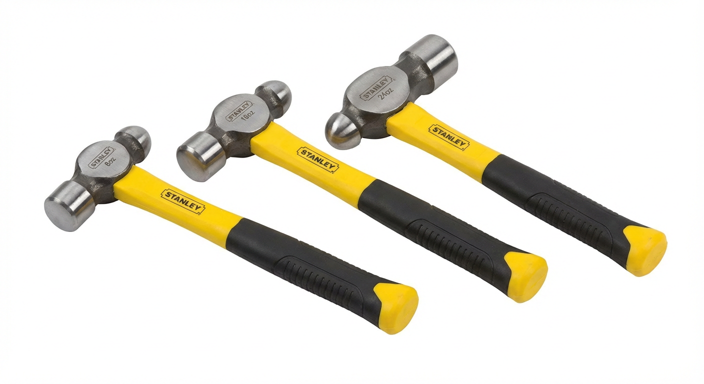 Stanley Ball Peen Hammer Set