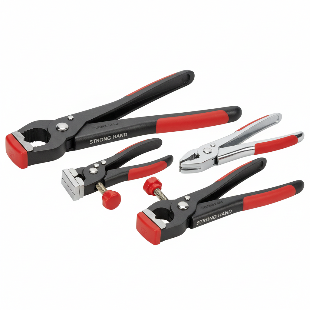 Strong Hand Welding Clamps Set