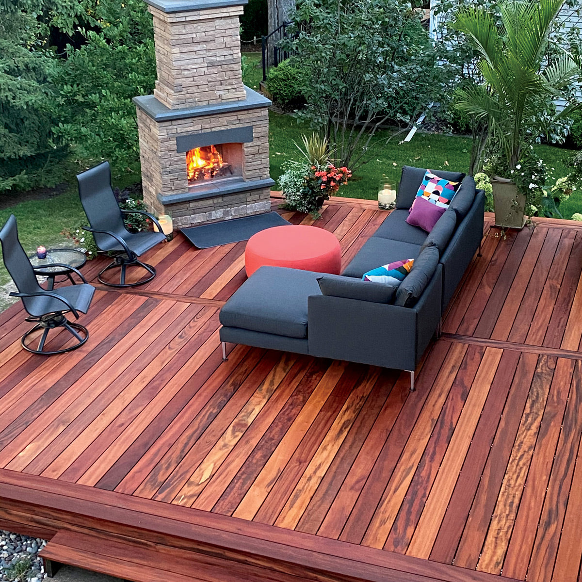 Tigerwood Decking 5/4x6