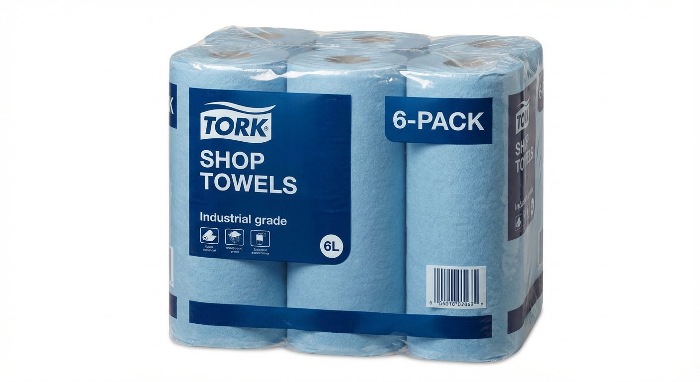Tork Shop Towels 6-Pack