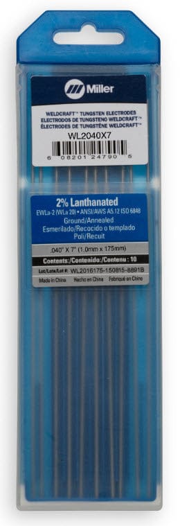 Tungsten Electrode Set