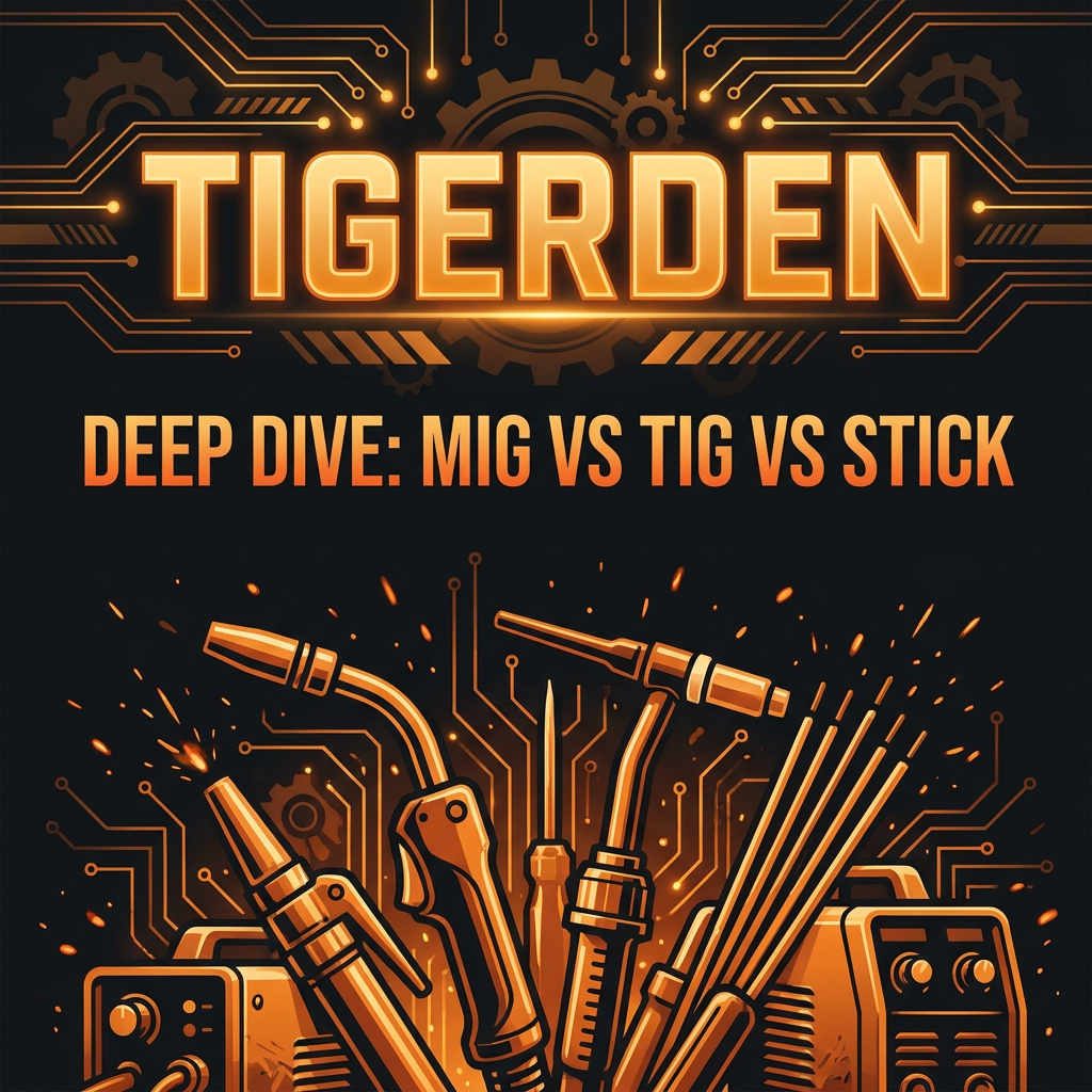 Deep Dive: MIG vs TIG vs Stick - choosing the right process