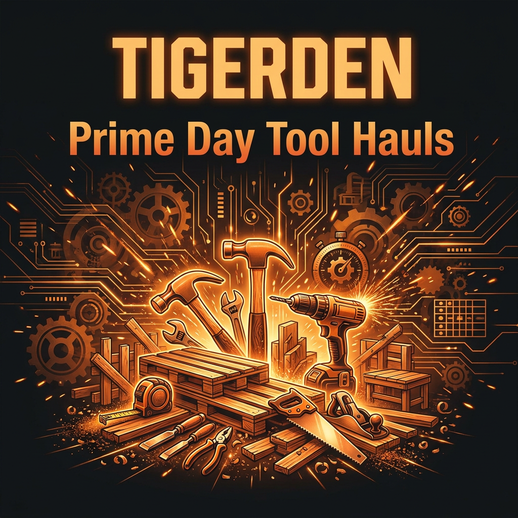 Daily Digest: TigerDen Daily: Prime Day Tool Hauls, Trade Efficiency, and Turning Pallets into...