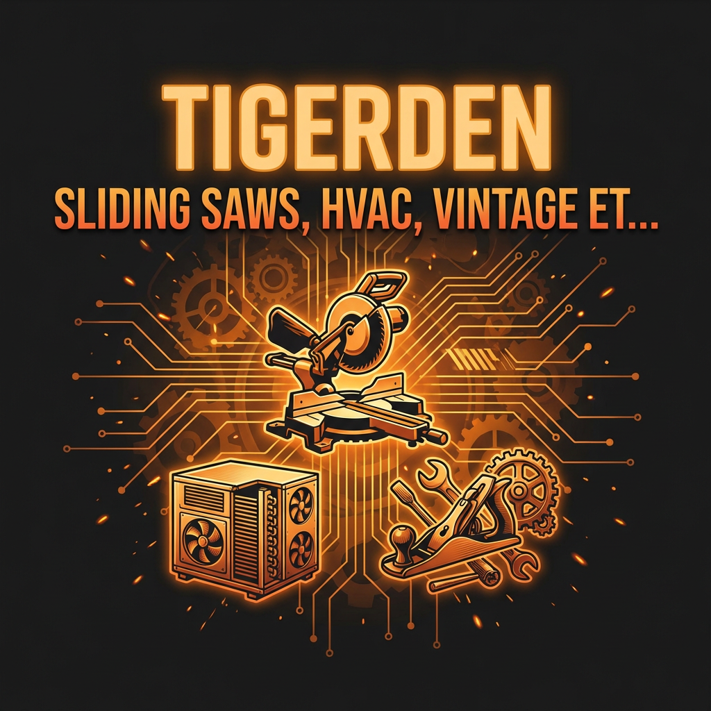 Daily Digest: TigerDen Daily | Sunday Apr 5, 2026: Sliding Saws, HVAC Evolution, & Vintage Etsy...