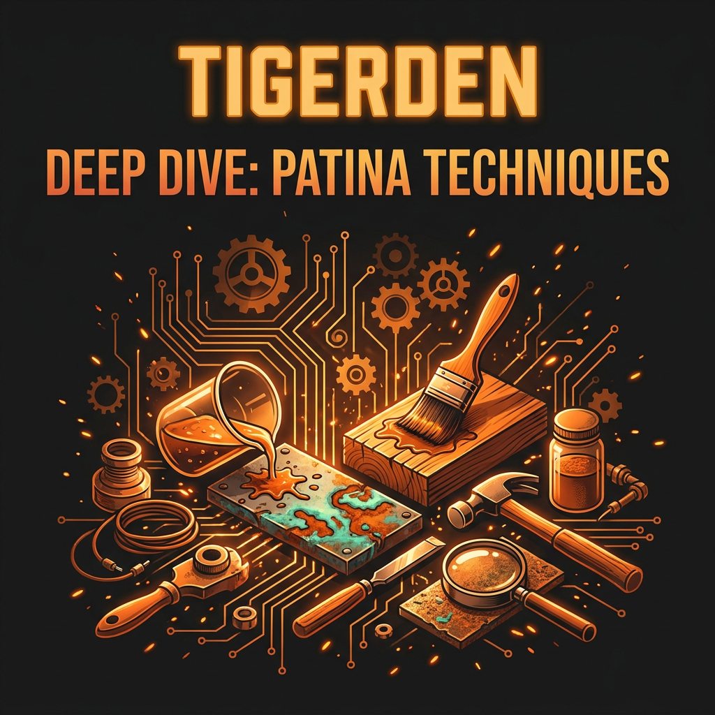 Deep Dive: Patina and aging techniques for metal and wood