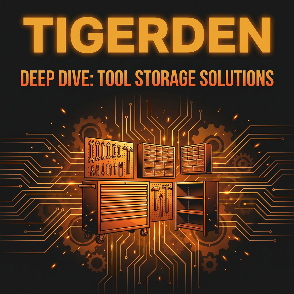 Deep Dive: Tool storage solutions that improve workflow