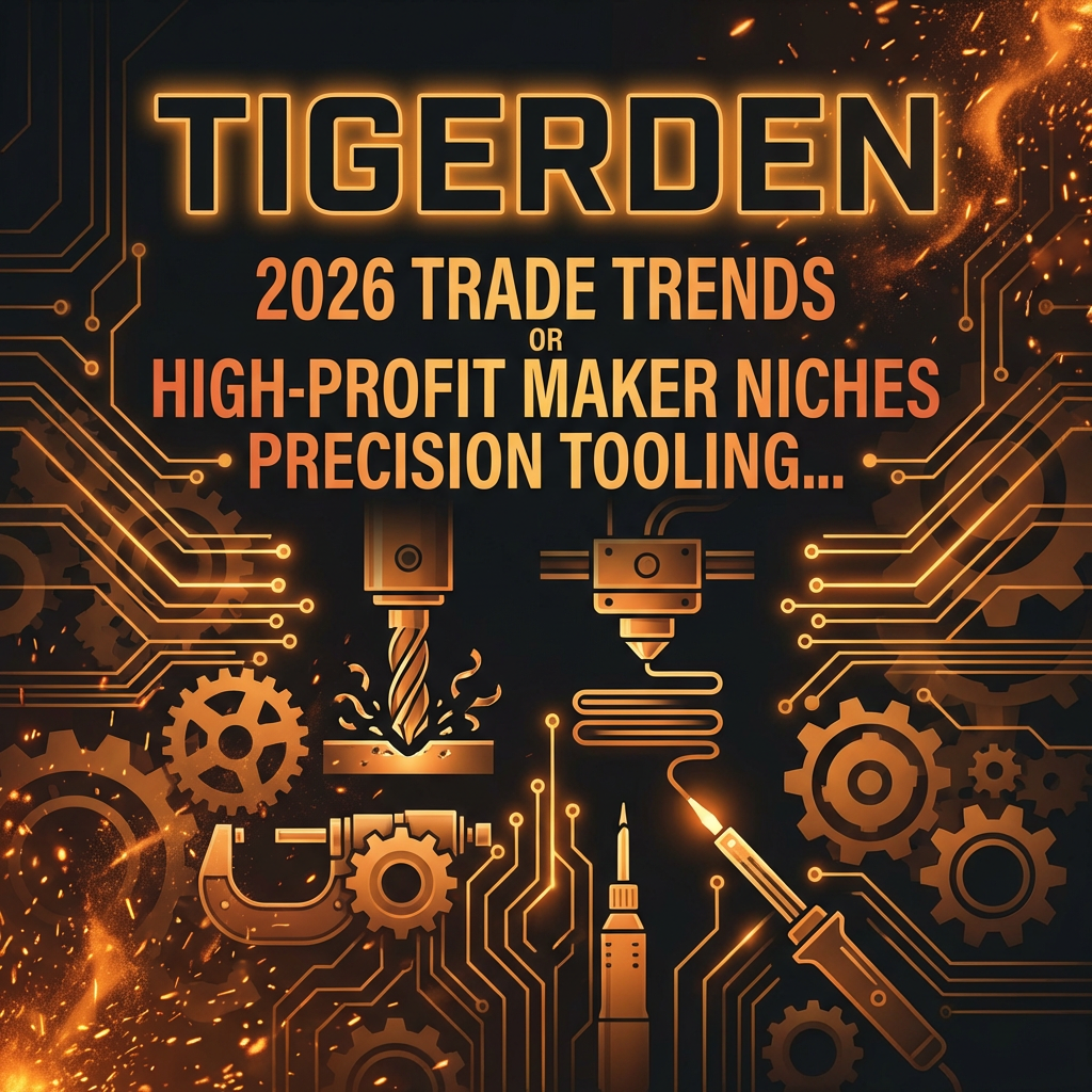 Daily Digest: TigerDen Daily: 2026 Trade Trends, High-Profit Maker Niches, and Precision Tooling...
