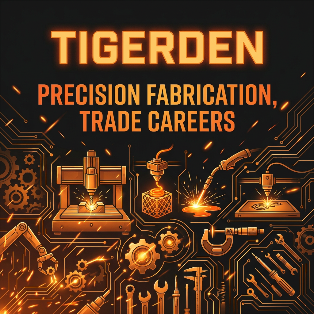 Daily Digest: TigerDen Daily: Precision Fabrication, Trade Careers, and 2026 Maker Sales...