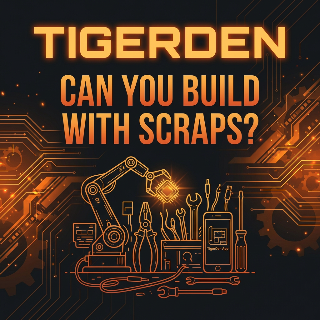 Okay but what CAN you build with the scraps you have? TigerDen App to the rescue!