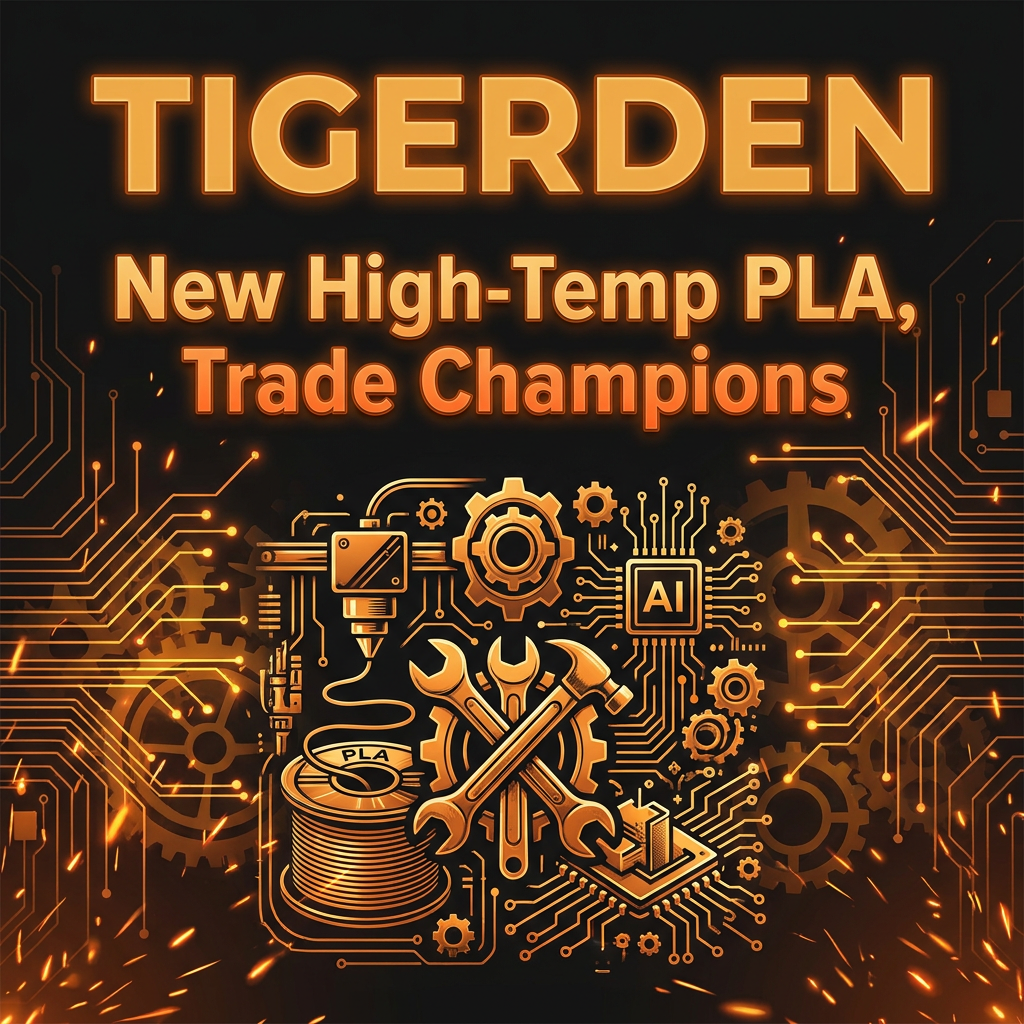 Daily Digest: TigerDen Daily: New High-Temp PLA, Trade Champions, and AI Growth (Jul 30, 2026)