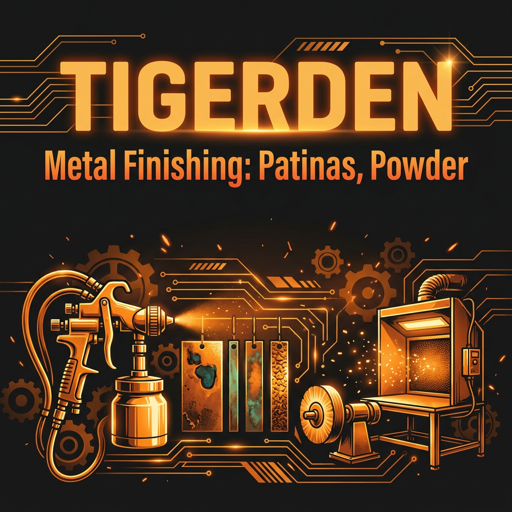 Deep Dive: Metal finishing: patinas, powder coating, and paint