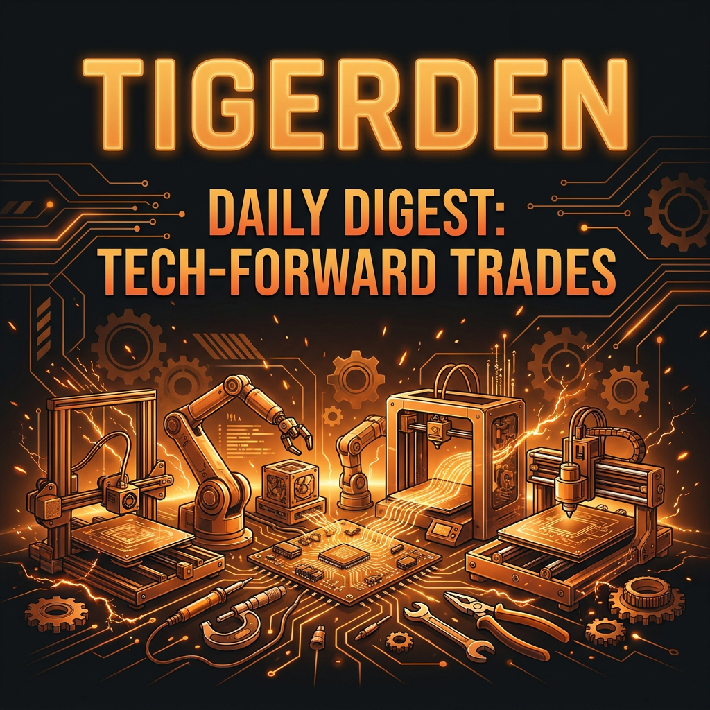 Daily Digest: TigerDen Daily: Tech-Forward Trades & The $32B Creator Opportunity (Jul 3, 2026)