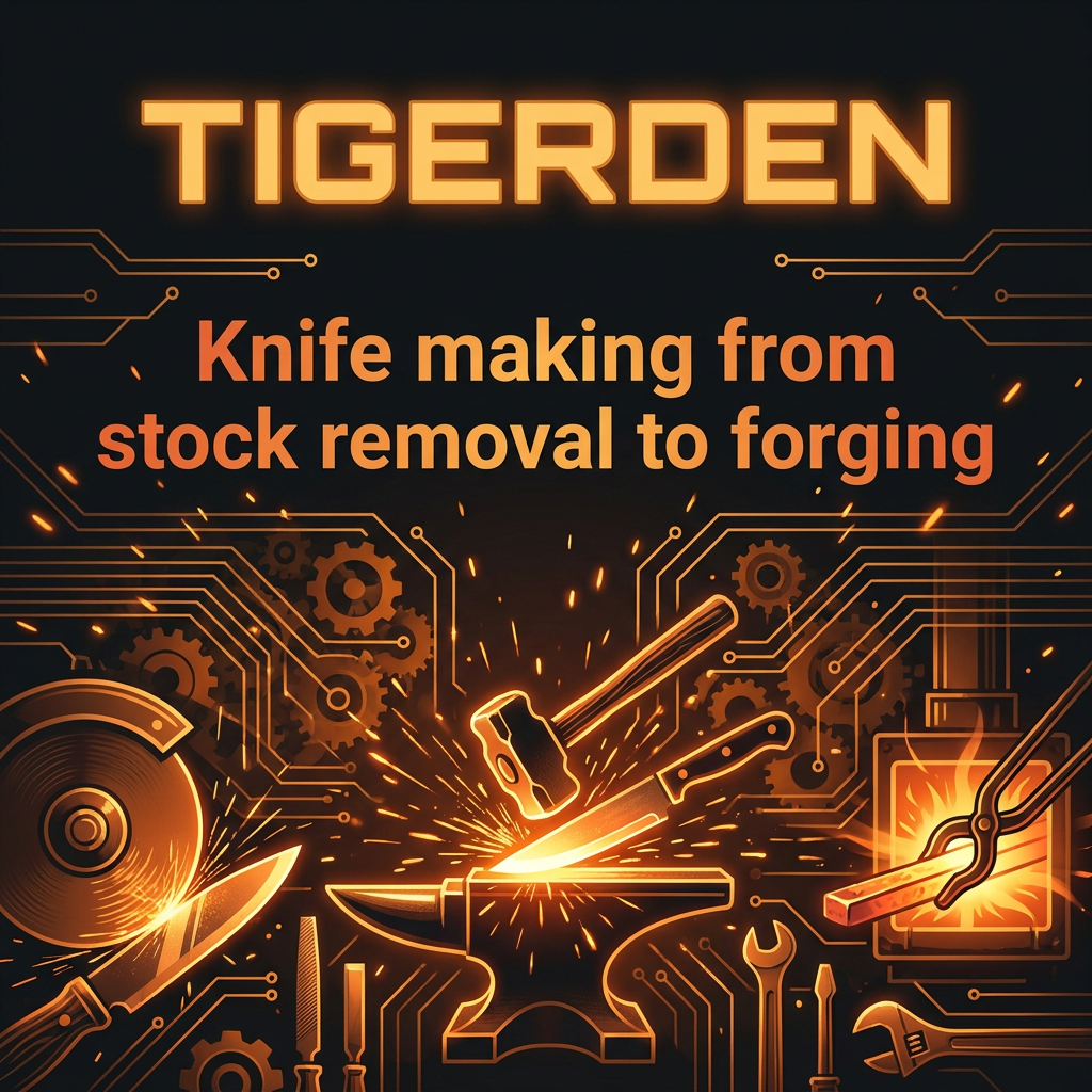 Deep Dive: Knife making from stock removal to forging