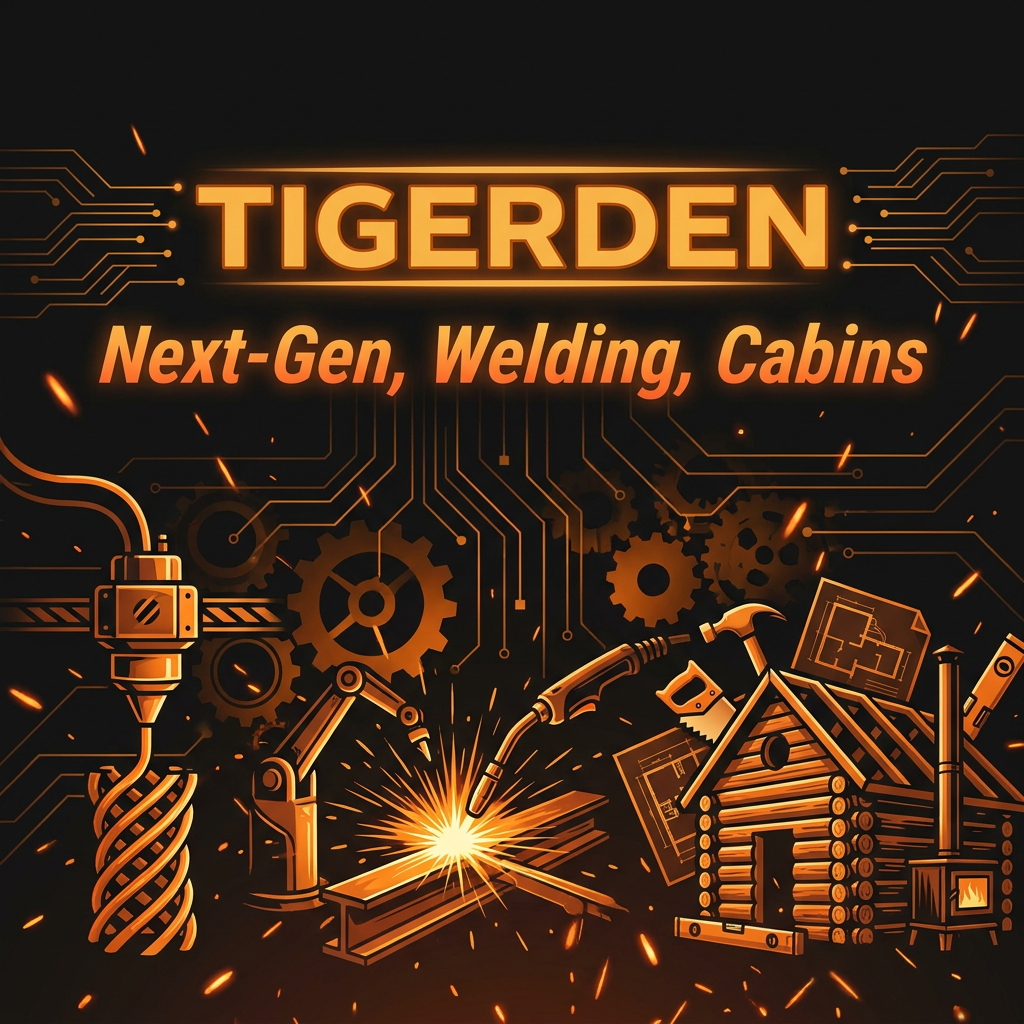 Daily Digest: TigerDen Daily: Next-Gen 3D Materials, Welding Career Leaps, and DIY Cabin Builds...