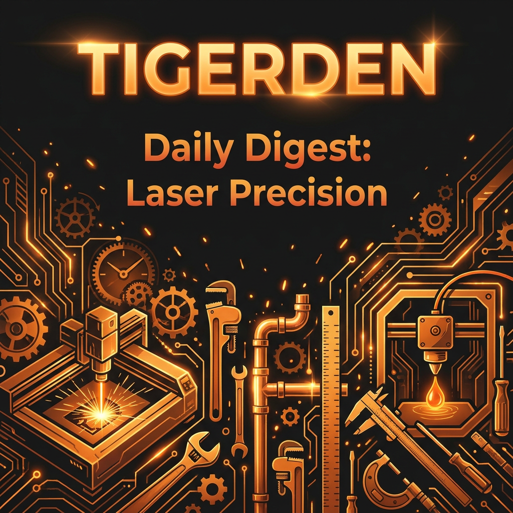 Daily Digest: TigerDen Daily: Aug 10, 2026 - Laser Precision, Plumbing Grants, and Scaling...