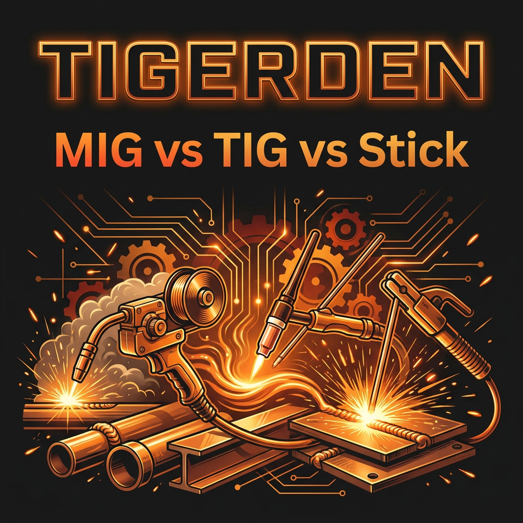 Deep Dive: MIG vs TIG vs Stick - choosing the right process