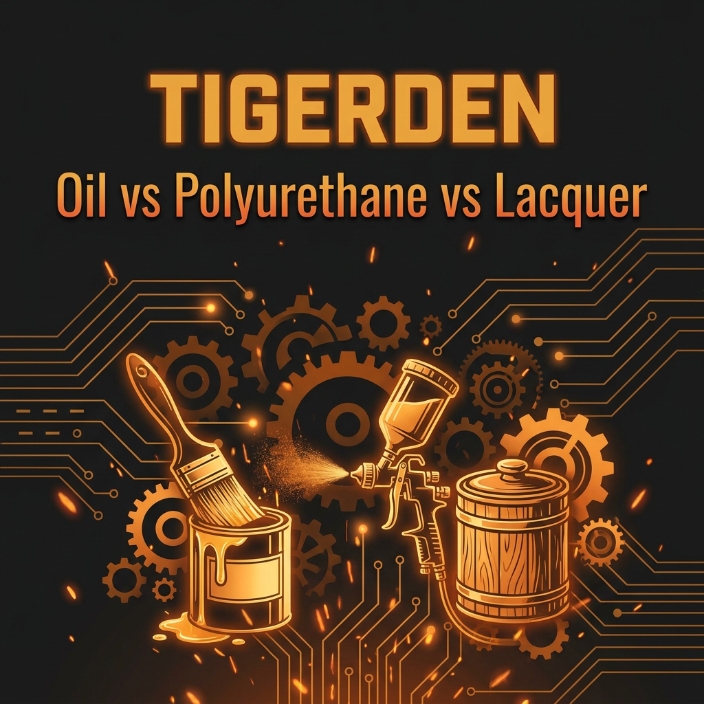 Deep Dive: Oil vs polyurethane vs lacquer - choosing the right finish