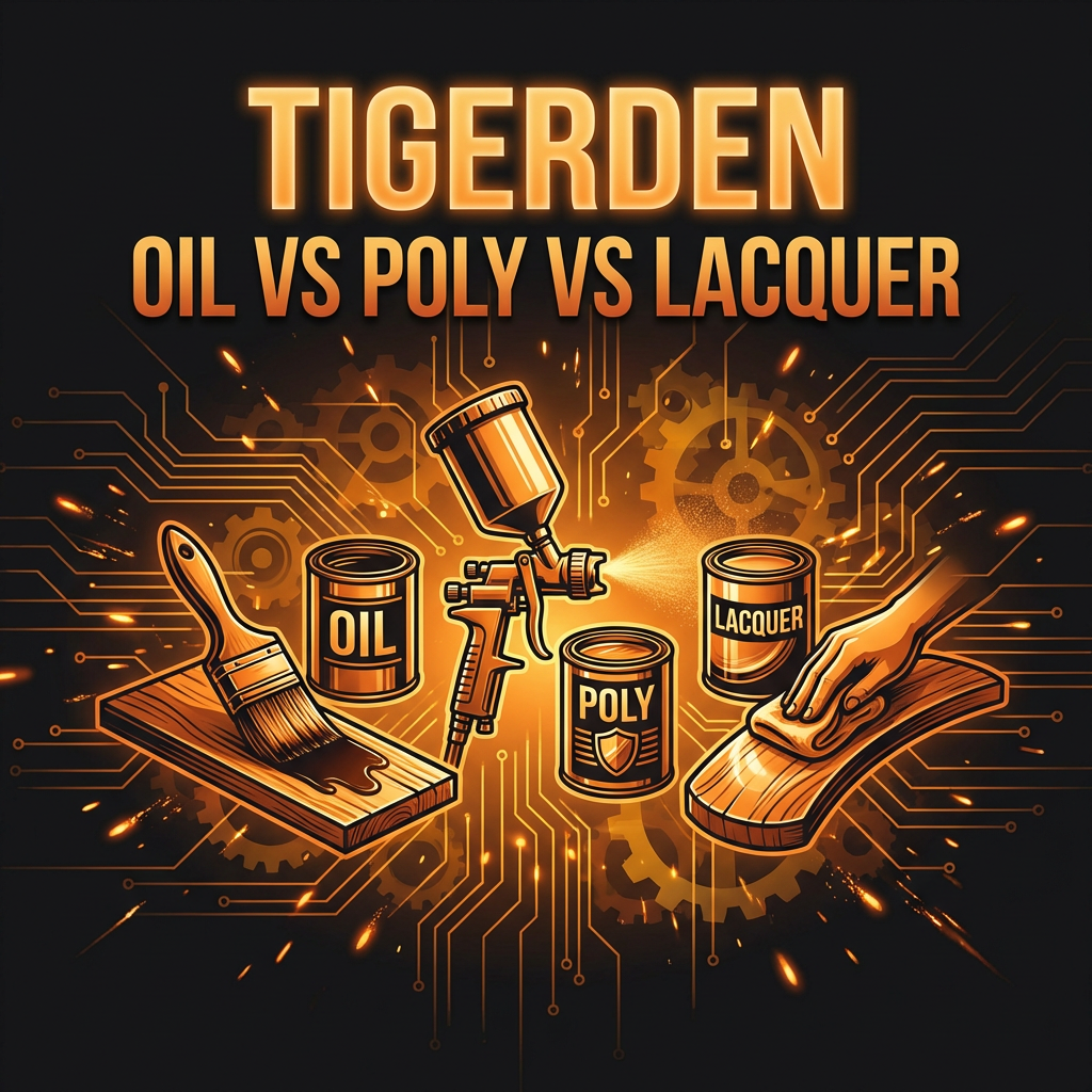 Deep Dive: Oil vs polyurethane vs lacquer - choosing the right finish