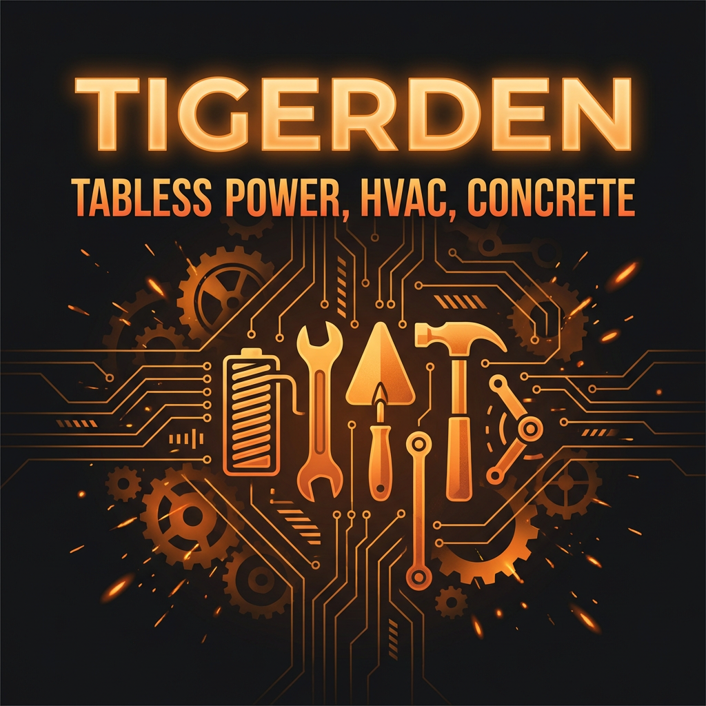 Daily Digest: TigerDen Daily: Tabless Power Tech, HVAC Labor Booms, and DIY Concrete Mastery...