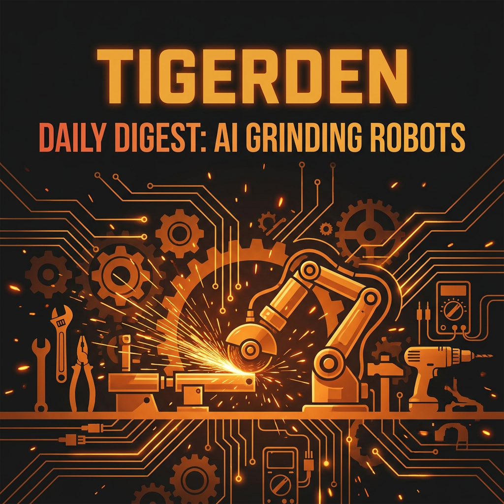 Daily Digest: TigerDen Daily: AI Grinding Robots, Electrical Career Transitions, and Passive...
