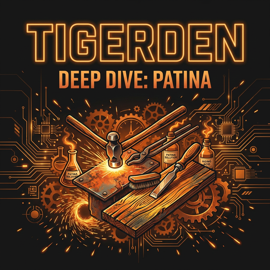Deep Dive: Patina and aging techniques for metal and wood