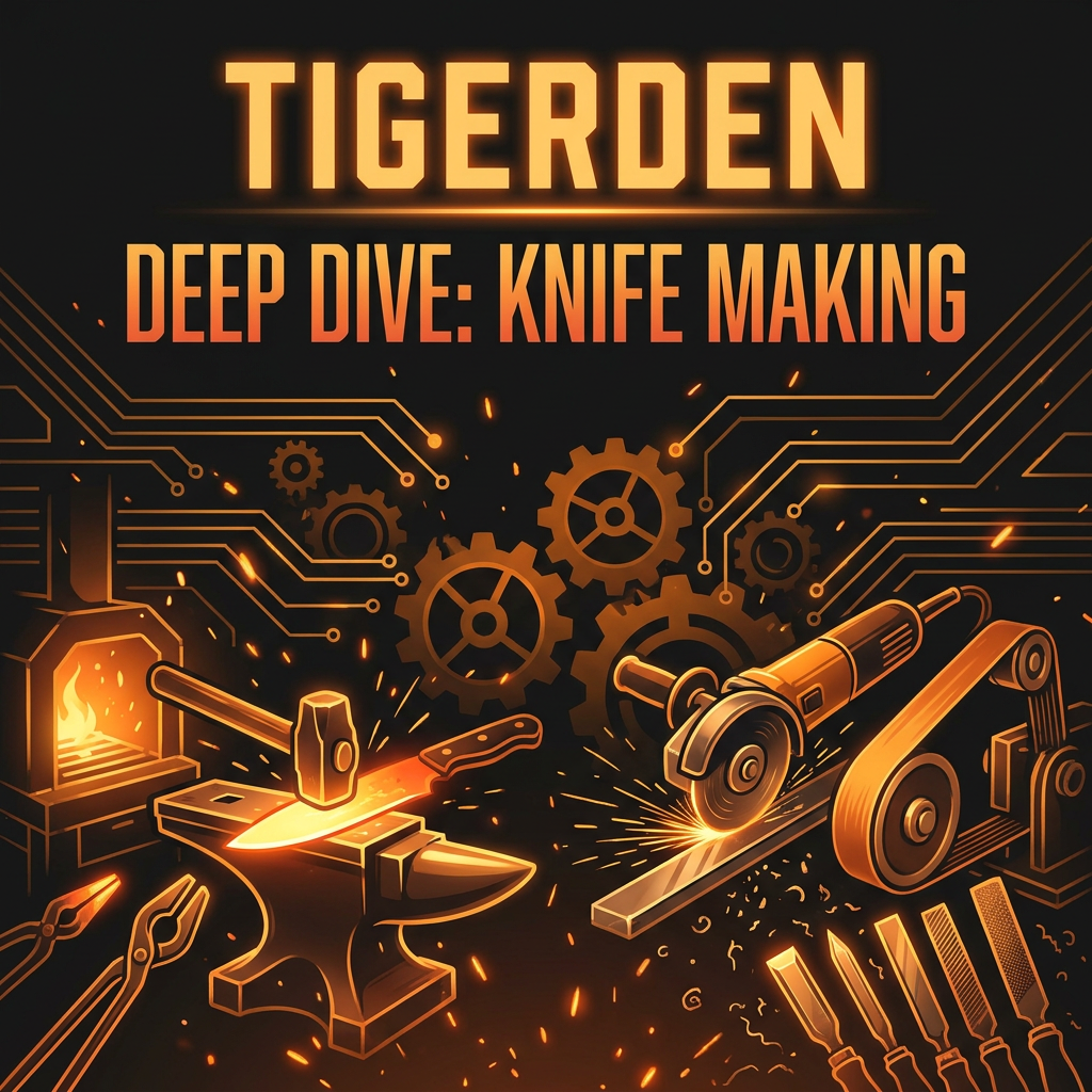 Deep Dive: Knife making from stock removal to forging