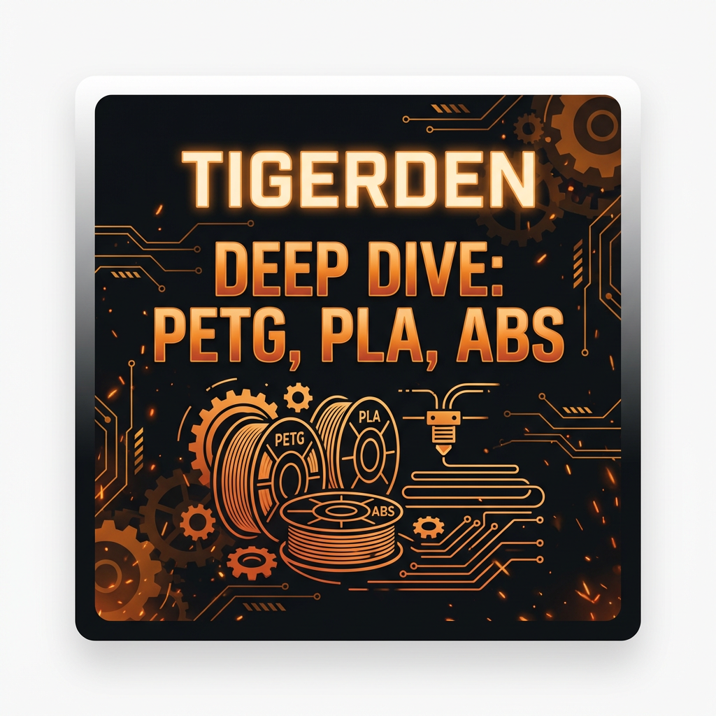 Deep Dive: PETG vs PLA vs ABS - material selection guide