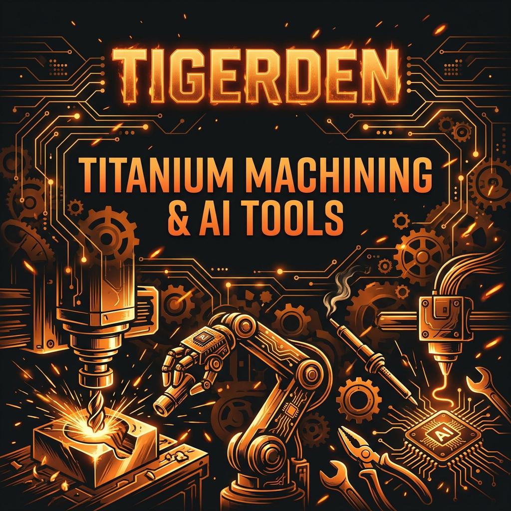Daily Digest: TigerDen Daily: Titanium Machining Breakthroughs & AI Tools for Makers (Aug 6, 2026)